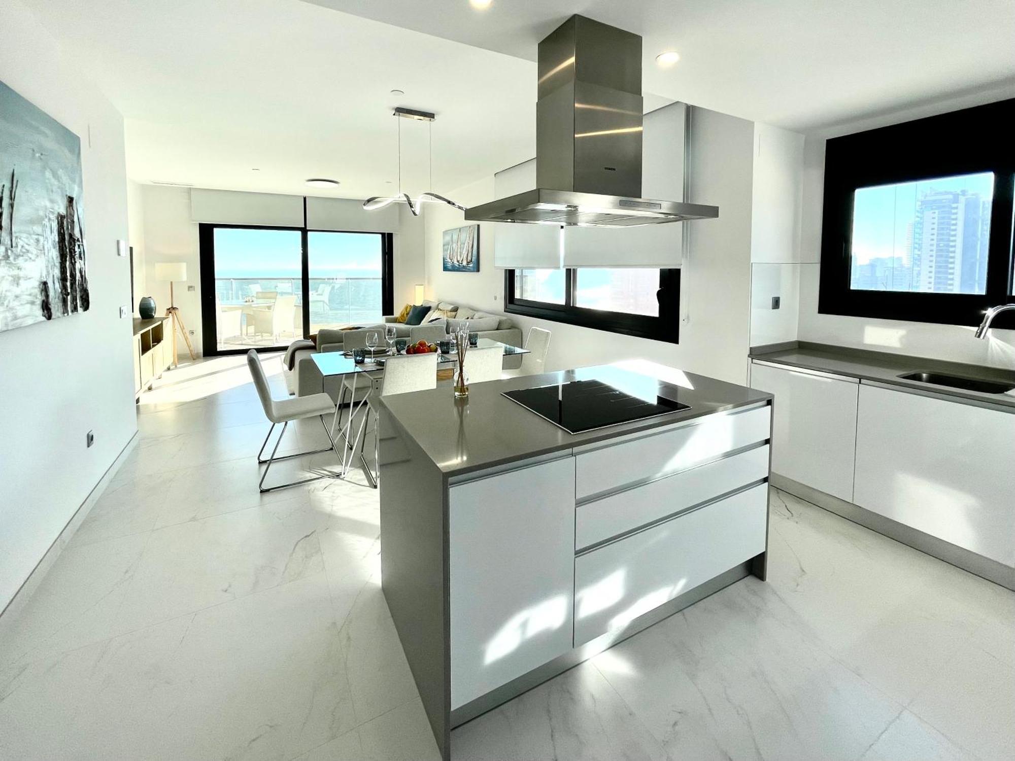 Luxury Apartment Sunset Cliffs Benidorm Eksteriør bilde