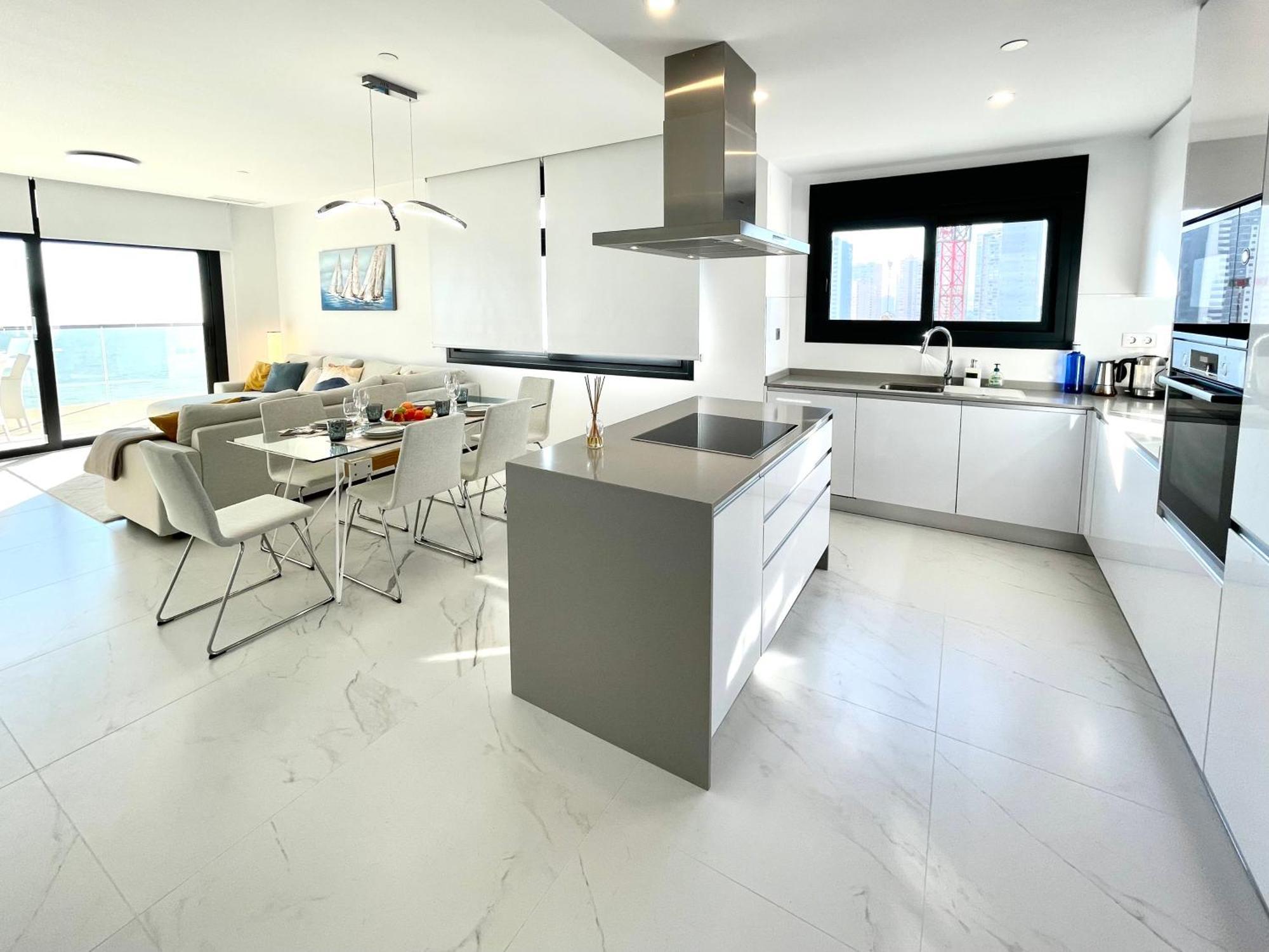 Luxury Apartment Sunset Cliffs Benidorm Eksteriør bilde