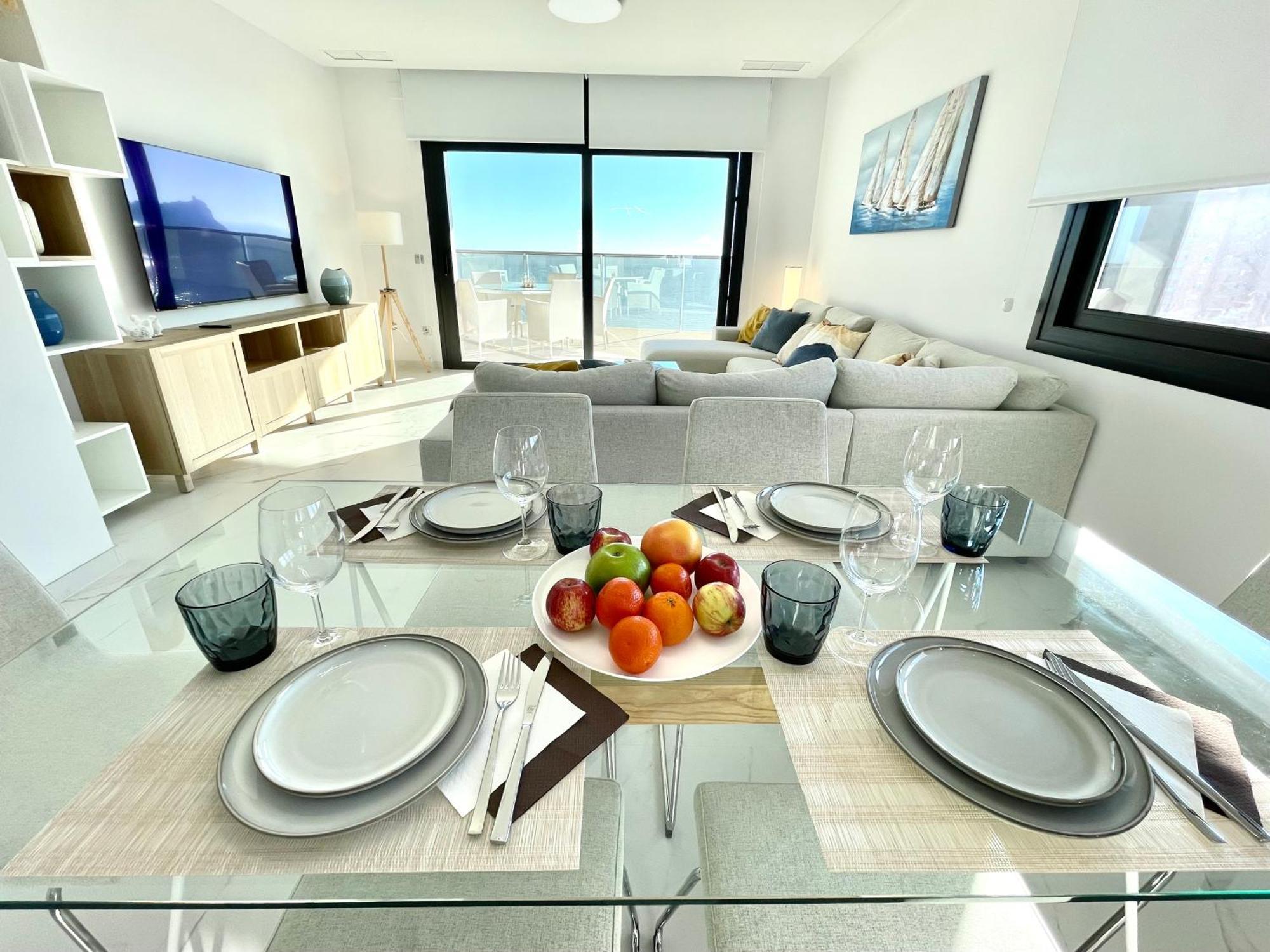 Luxury Apartment Sunset Cliffs Benidorm Eksteriør bilde